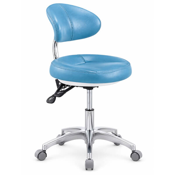 Taburete Estrómboli para doctor NEUBER en color azul