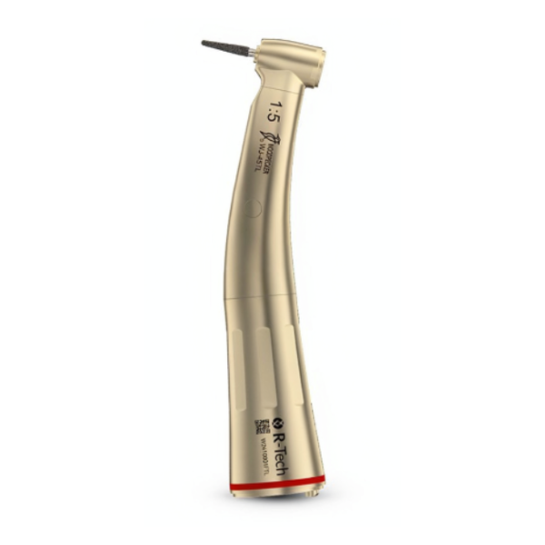 Contra ángulo multiplicador Woodpecker WJ-45TL 1:5 con luz LED
