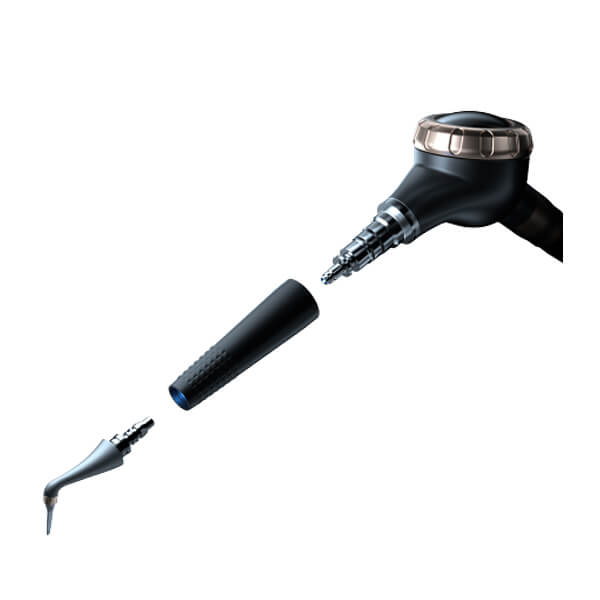 Pieza de mano subgingival AP-2 Plus del Woodpecker AP-H Plus despiezada