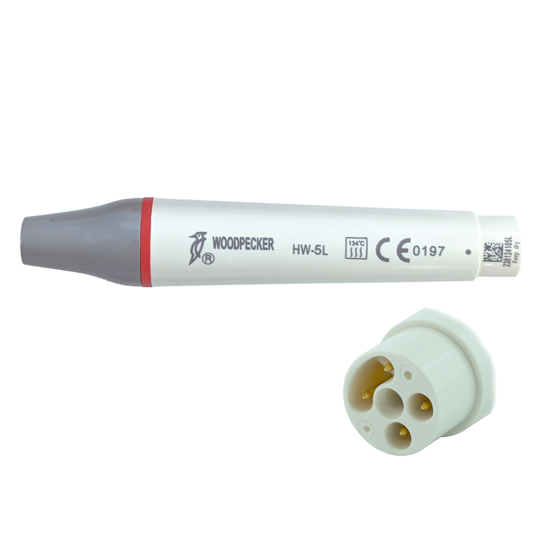 Woodpecker HW-5L LED pieza de mano de ultrasonidos con luz, compatible con EMS