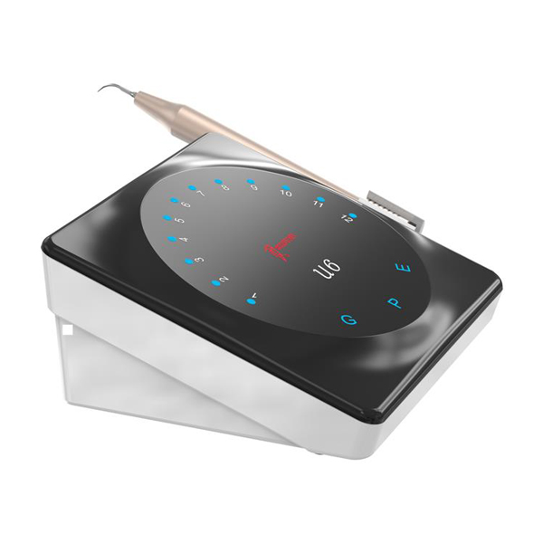Panel de control del Woodpecker U6 con funciones de periodontal, scaler y endodoncia